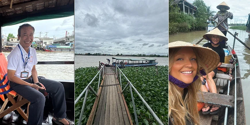 Millie i Mekong-deltaet