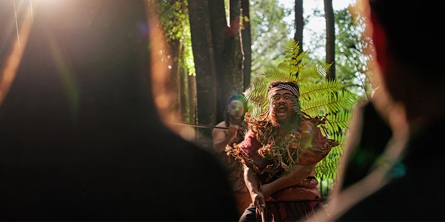 Maori laver haka