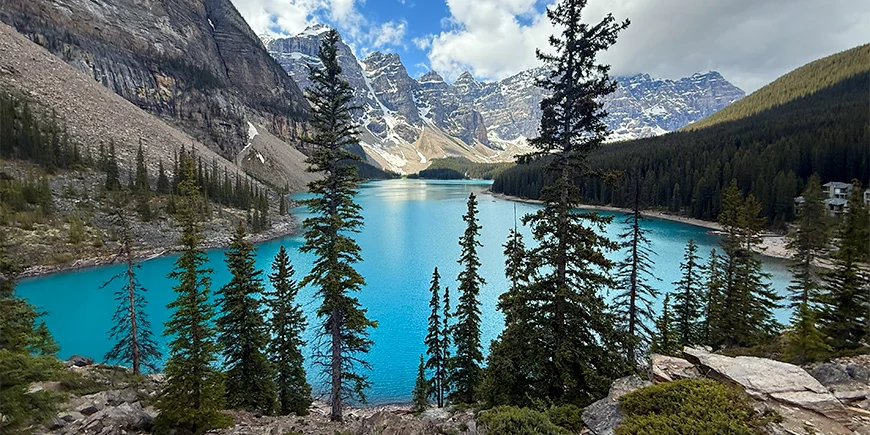 Smuk sø i Canada