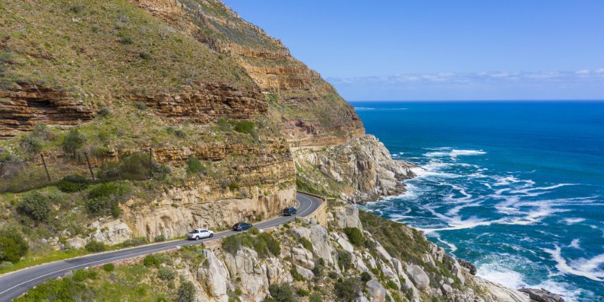 Bjergkørsel på Garden Route i Sydafrika