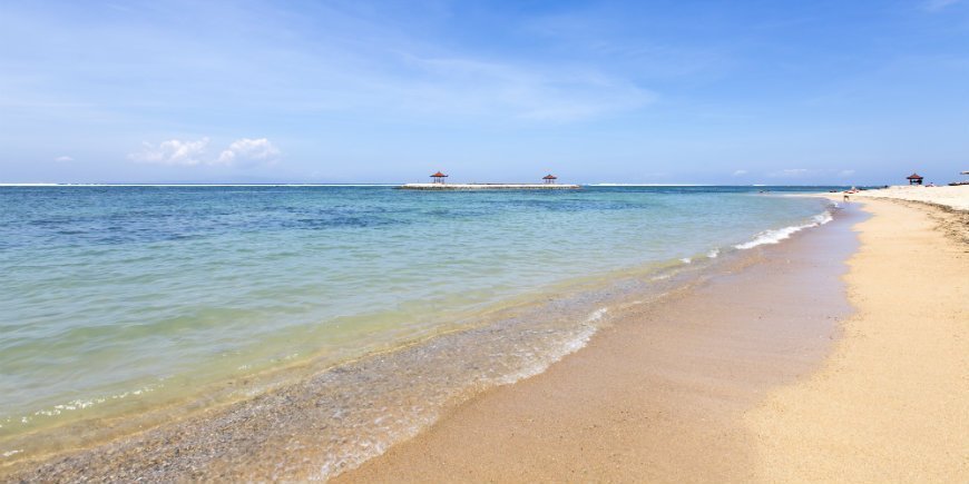 Strand på Bali