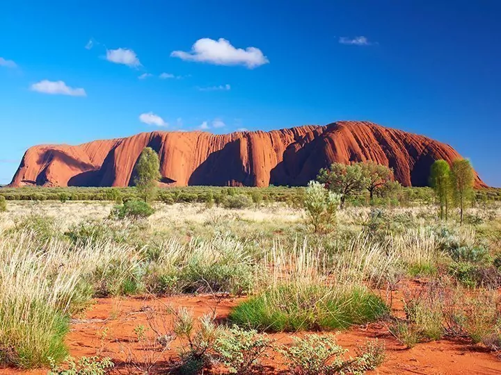 Australiens højdepunkter med Sydney, Uluru og Cairns