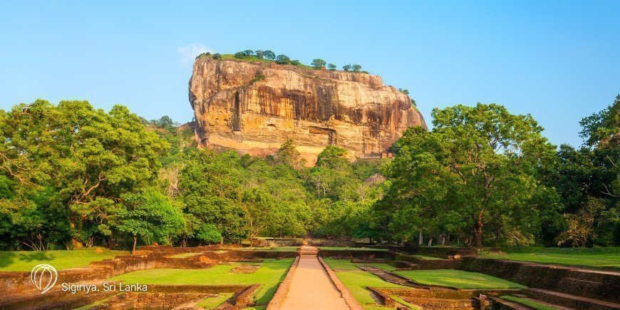 Løveklippen i Sri Lanka