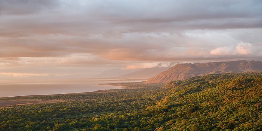 Udsigten over Manyara-søen