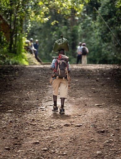 Arbejdsforhold for guider og bærere, Kilimanjaro