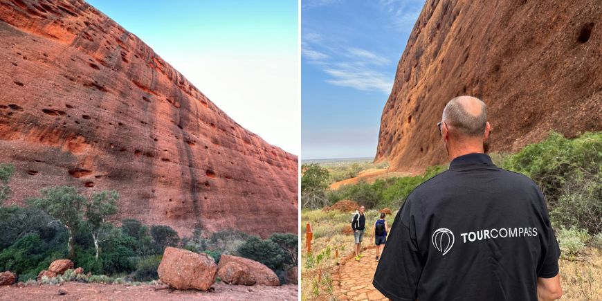 Oplev omgivelserne ved Uluru i Australien