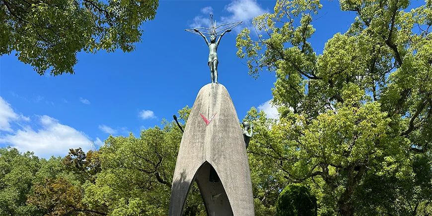 Childrens Peace Monument i Hiroshima