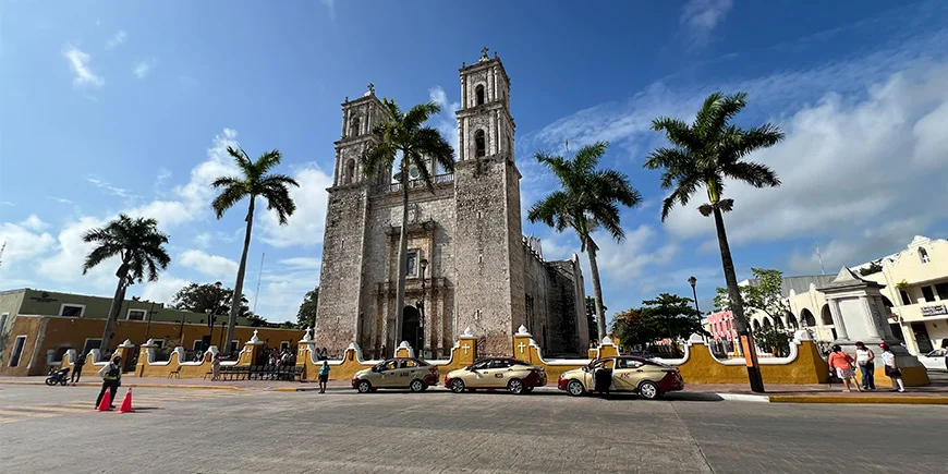 Gratis gåtur i Valladolid i Mexico