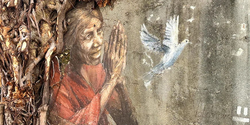 Street art i Georgetown i Malaysia