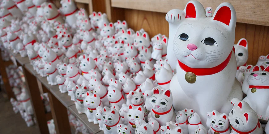 Gotoku-ji-templet i Tokyo