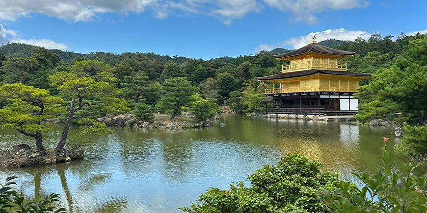 Golden Pavillion i Kyoto
