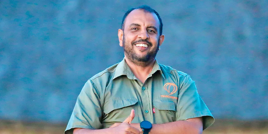Madeal Simba - safari guide i Tanzania