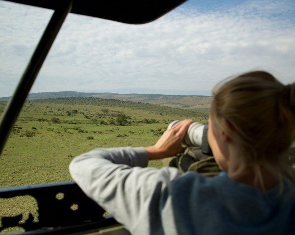Safari på Masai Mara