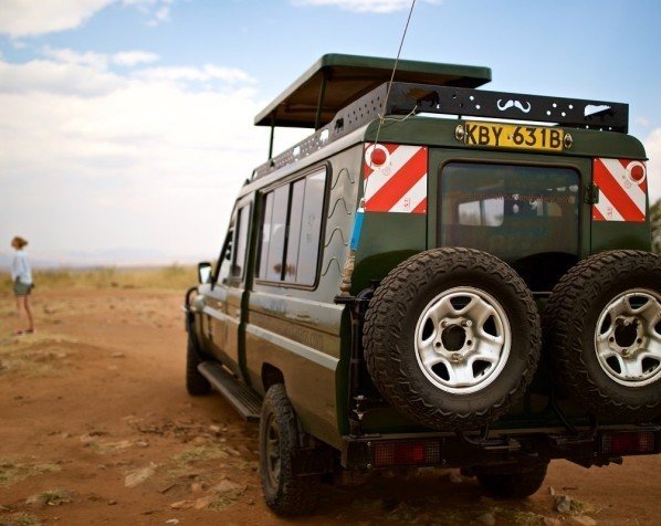Stop på Masai Mara