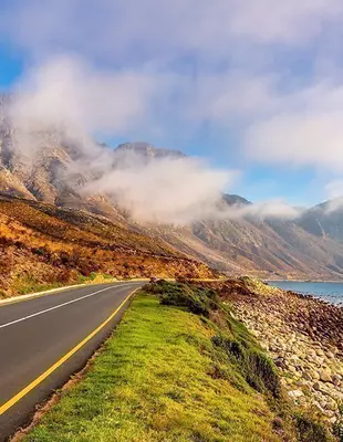 Chapman's Peak uden for Cape Town i Sydafrika