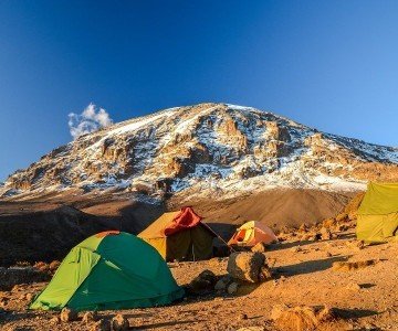 Sammenligning af ruter på Kilimanjaro