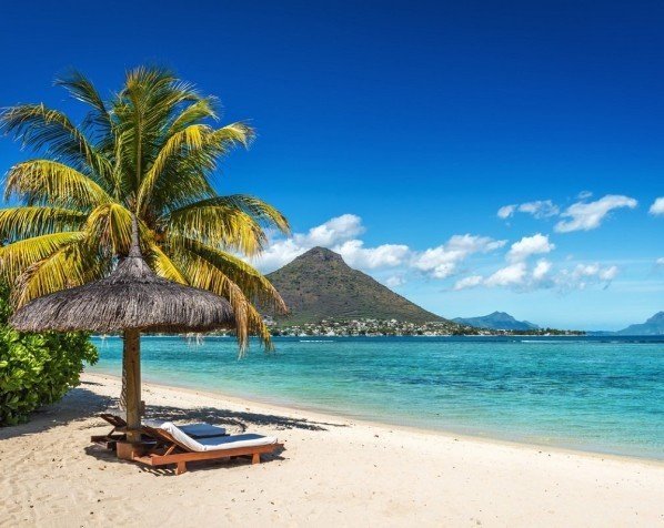 Afslapning på Mauritius