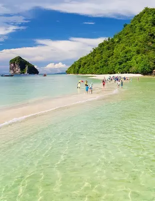 Tup Island i Krabi, Thailand
